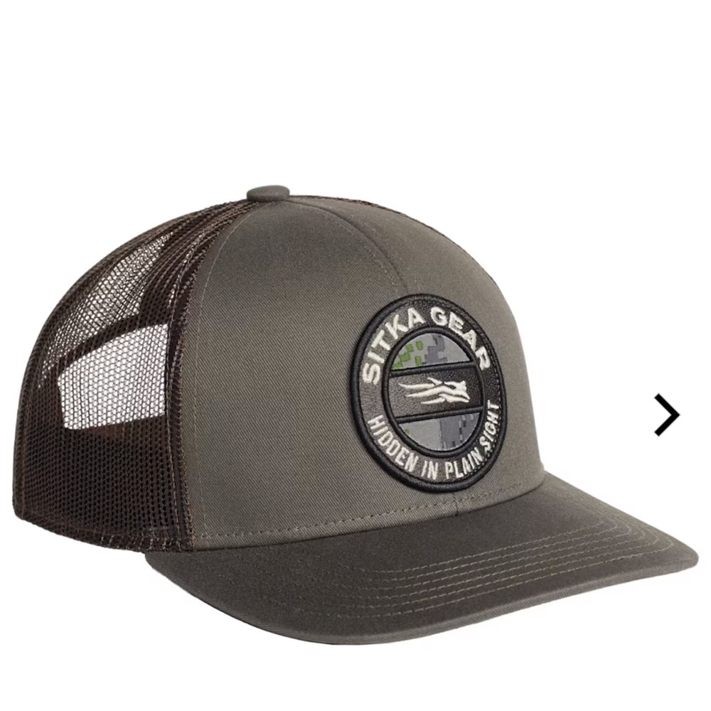 SITKA Hidden OPTIFADE Mesh Mid-Pro Trucker Cap - Oak/Optifade Elevated II